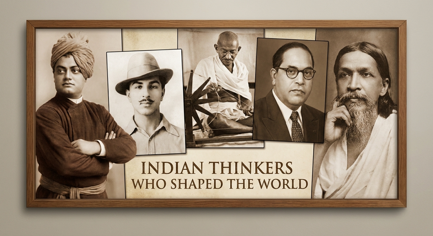 Five Indian Thinkers Who Showed the World the Power of Ideas